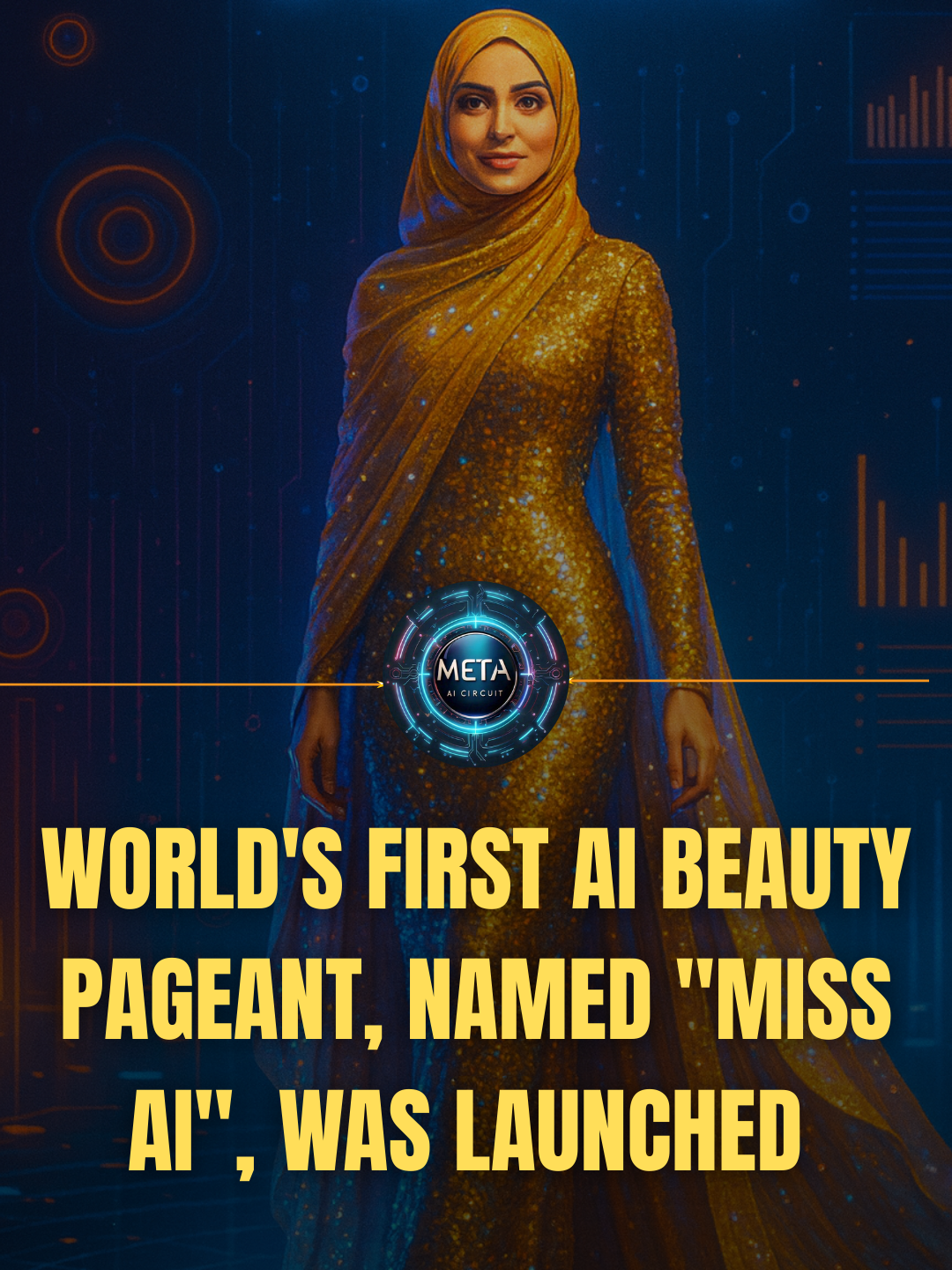 An AI just won a beauty pageant.👑 Not a model. Not an influencer. Not even a person. Just code… with perfect skin. Still feel like competing?