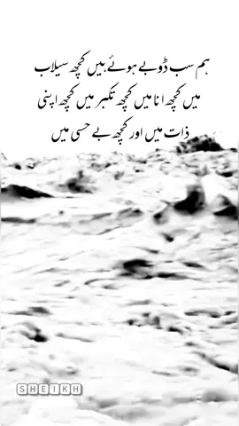 ہم میں بے حسی بھری ہوئی ہے 