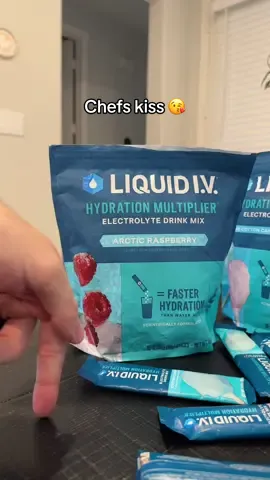Chefs kiss #LiquidIV #liquidivhydration #electrolytes #hydrationelectrolytes @Liquid I.V. 