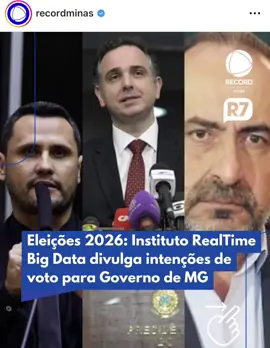 Pesquisa da Rede Record televisão Senador @CLEITINHO AZEVEDO em primeiro lugar 🚀