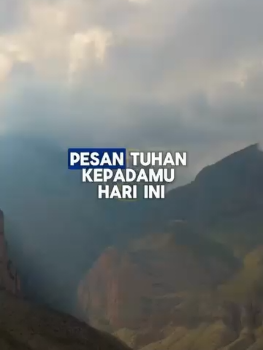 Tuhan berkata: 