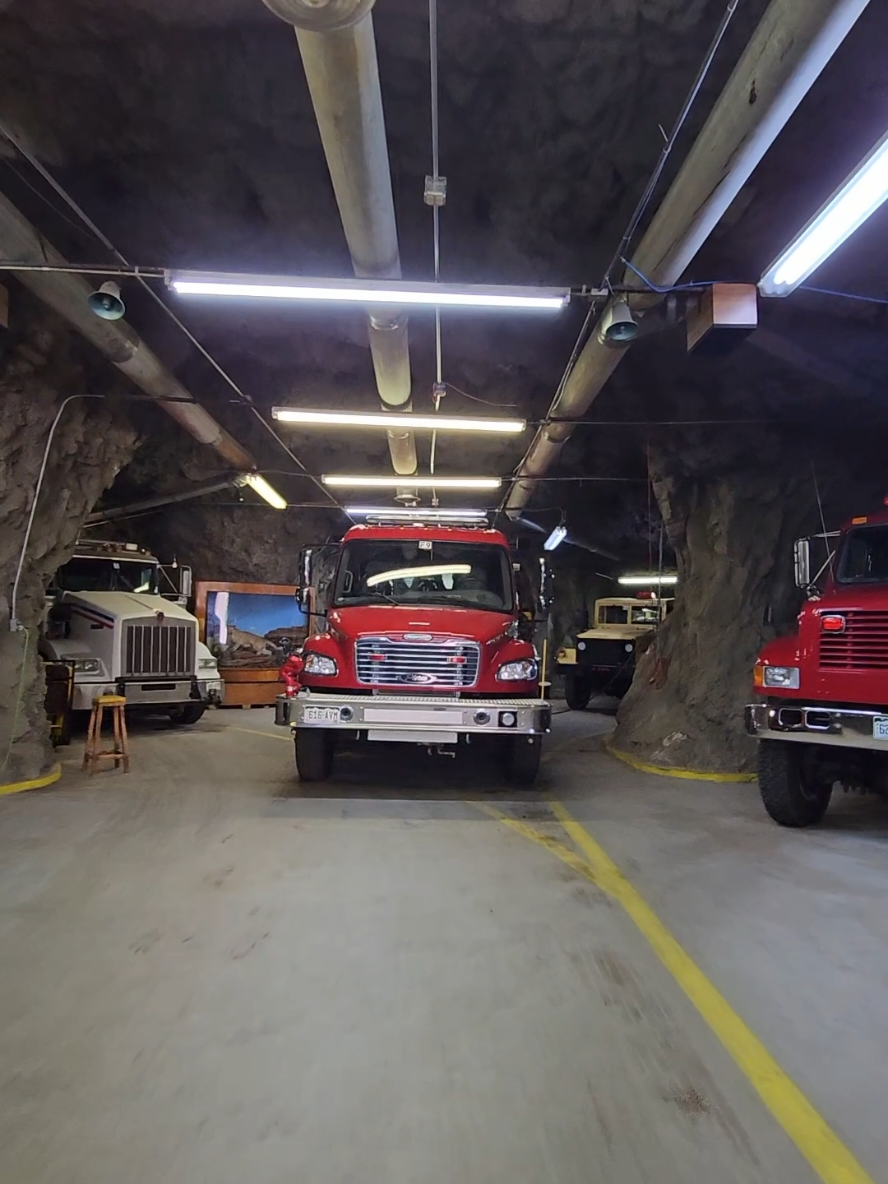 Underground fire station 🚒👨‍🚒 #travel #colorado #fireman 