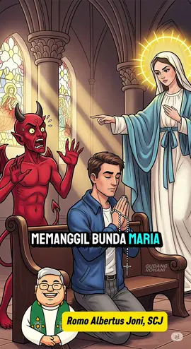 Biasakan Membawa Rosario Kemana Saja - Rm. Albertus Joni, Scj #bundamaria #santamaria #rosario #katolikindonesia #katolikku_keren 