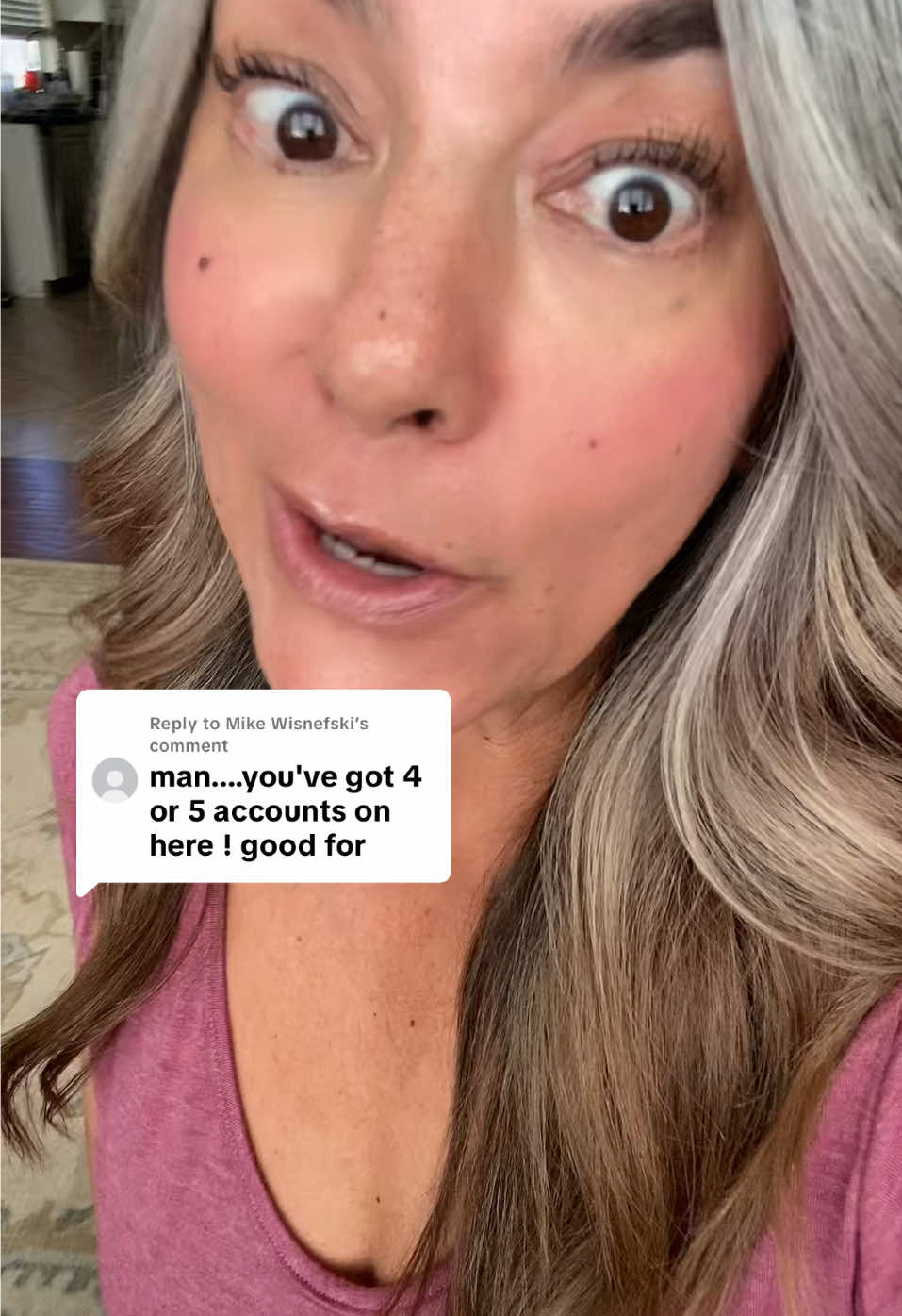 Replying to @Mike Wisnefski  this is my only account #relatable #genx #over50 #tiktok #fypage 