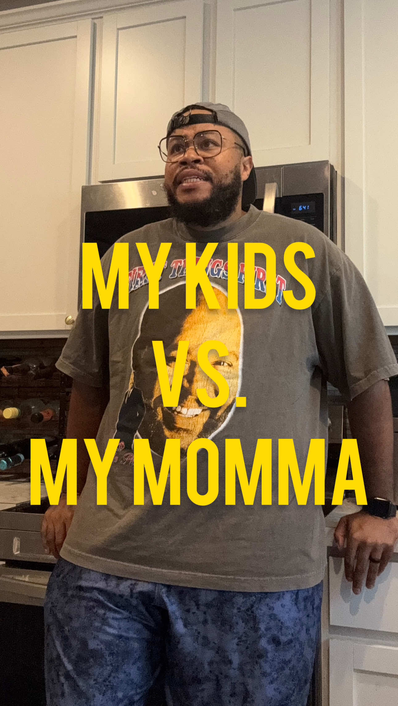 Momma Angie done came outta retirement! 🫣  IB ms.oakley_  #dad #grandma #relatable #family 