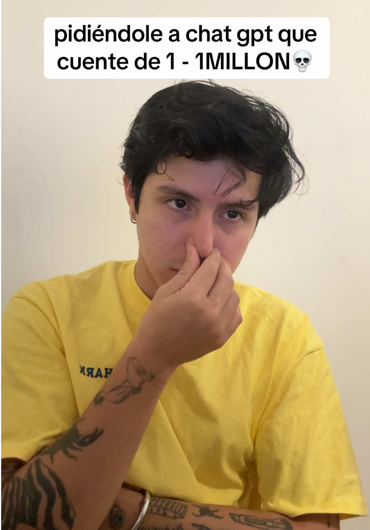 pidiéndole a chat gpt que cuente del 1 hasta 1 millón 💀#fyp #parati #viral #peru #chatgpt 