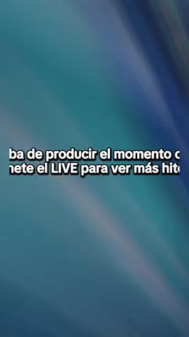 ¡Se acaba de producir el momento cumbre!Únete el LIVE para ver más hitos