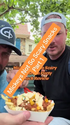 Mexican Street Corn Fries was a great suprise snack at the MNSSP. What is your favorite snack from the Halloween party?  @Will - TravelAgentWilliam  #disney #Foodie #tipsandtricks #disneyplanning #halloween 