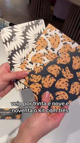 Kit de cadernetas sem pauta da Farm Etc, perfeito! 🍌 Fique até o fim do vídeo para saber o valor!  #farm #farmrio #farmriobrasil #farmriolover #farmriolovers #farmetesdeplantao #farmetes #foryou 
