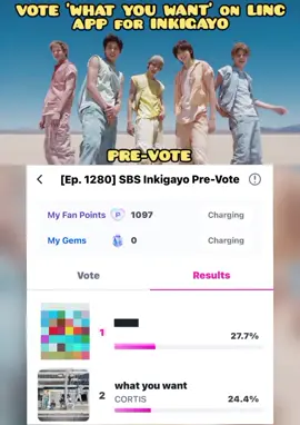 PLEASE KEEP VOTING 🚨 UNTIL @CORTIS MAKE IT TO THE TOP! WE CAN DO IT. FIGHTING! ✊🏻🏆 WE STILL HAVE 2 DAYS BEFORE THE END OF VOTING!! 📍PRE-VOTE on LINC APP for INKIGAYO is open! Vote for CORTIS 