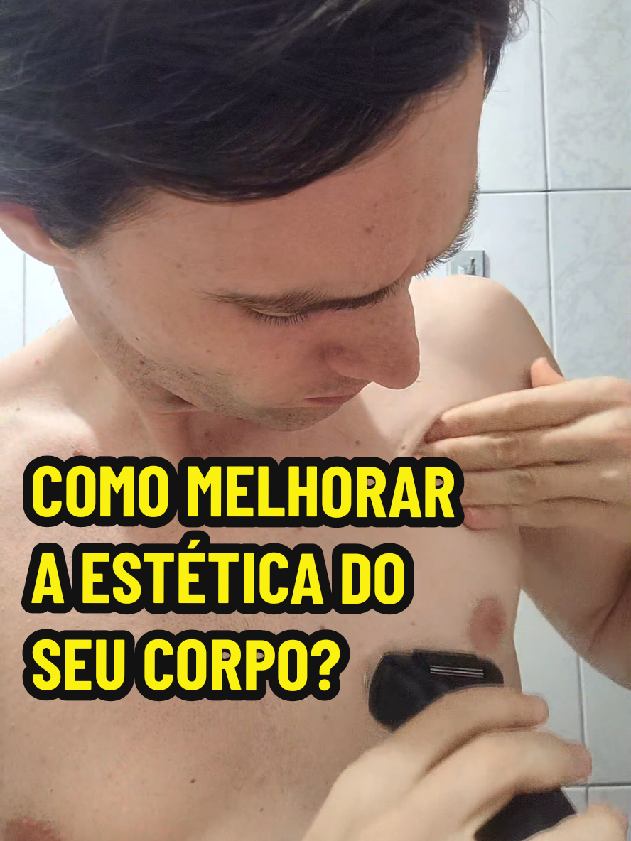Como melhorar a estética do seu corpo sem ficar necessariamente mais forte? Eu utilizei o depilador Kemei para aparar os pelos do corpo. #higienemasculina #depilacaomasculina #depilacao #homemmoderno 