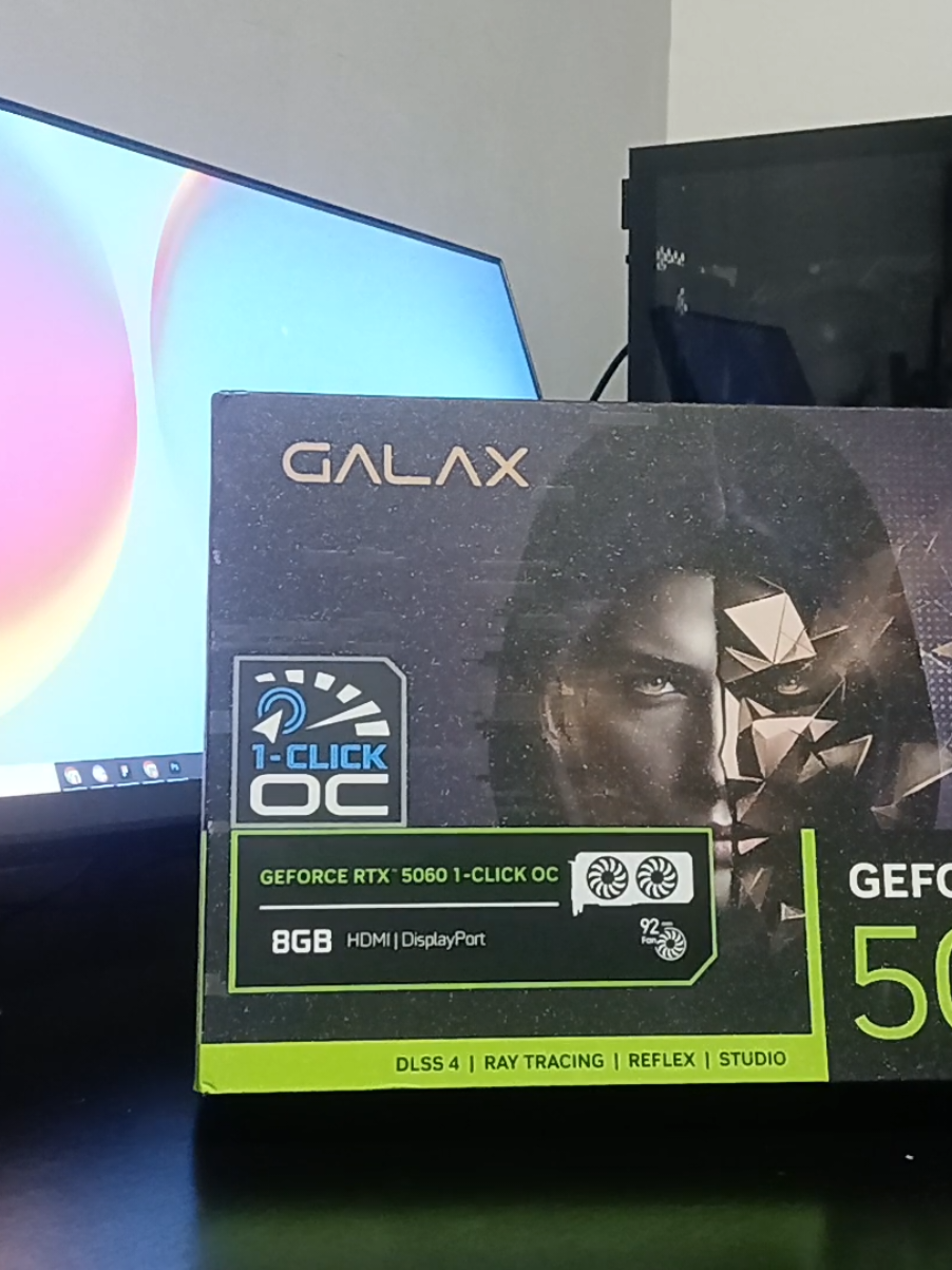 Unboxing RTX 5060 Galax. #rtx5060 #galax #setupgamer #setup #pcgamer 