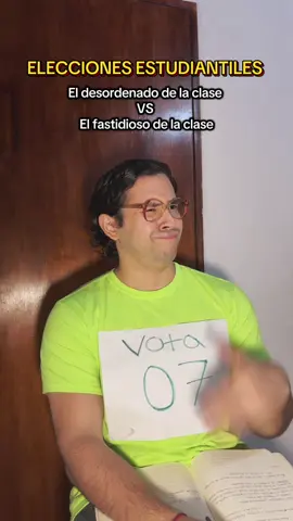 Elecciones estudiantiles, ¿quién ganará? 😂 | PRIOFE!! #humor #colegio #fyp 