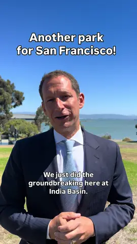 Bayview-Hunters Point will soon have a new waterfront park, and it will be incredible. Today, we broke ground on the final phase of India Basin Park connecting two waterfront areas into one 10-acre park. Thank you to the residents and partners who made this possible—I look forward to coming back when it’s complete.