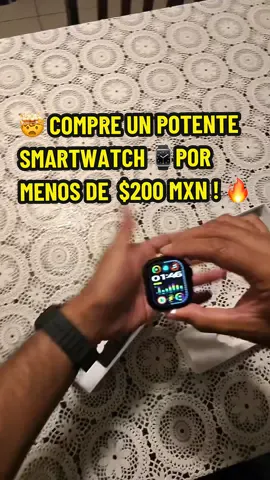 🔥Quedé IMPRESIONADO 😱 con el precio y la calidad de este reloj inteligente ⌚✨ #smartwatch #relojinteligente #android #ios 