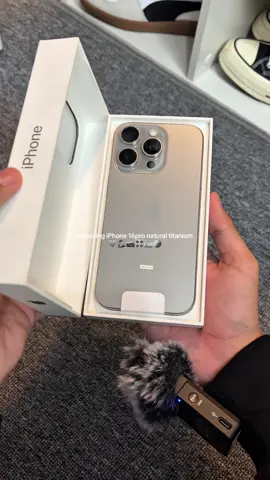 Best best best collor “natural titanium” 🥹🩶 #iphone #iphone16pro #naturaltitanium #bestcollor 