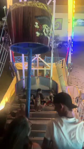 #cadillacmichigan #fairrides #flashylights #brightlights on ride video of the Sea Ray