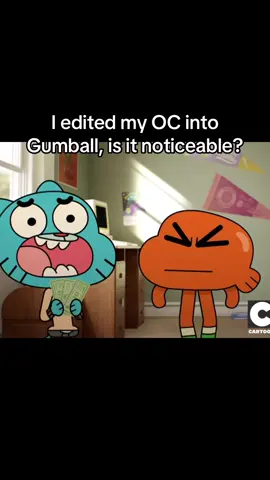 he’s kind of hard to spot #thewonderfullyweirdworldofgumball #tawog #gumball #meme #cartoon 