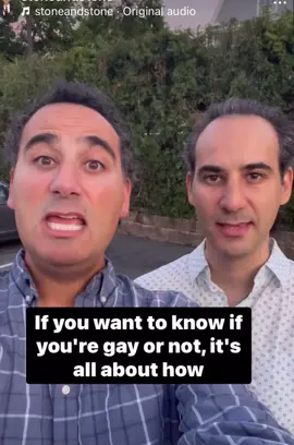 If you want o know if you're gay, it's all about your wave. #waving #gay #straight #funny #comedy #twins #gaycomedy