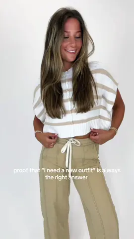 A new outfit is never a bad idea 🤗  ⭐️Outfit details in the comments⭐️ #madisonandmallory #fallstyle #everydayoutfits #ootdinspo #wardroberefresh #stylefile #outfitinspo #wearonrepeat #falllooks #seasonalstyle #elevatedcasual #styledbyyou #closetfavorites #madisonmallorystyle #transitionalstyle #neutralstyle #minimalstyle #chicstyle #prefallfashion #effortlessstyle 