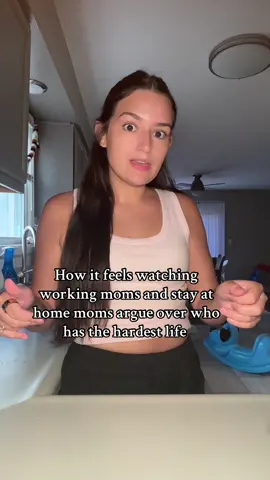 They stay arguing just to argue with no points being made other than “my life is harder than yours” like oh… ok you can win that if you want lol #motherhood #momlife #parenting 