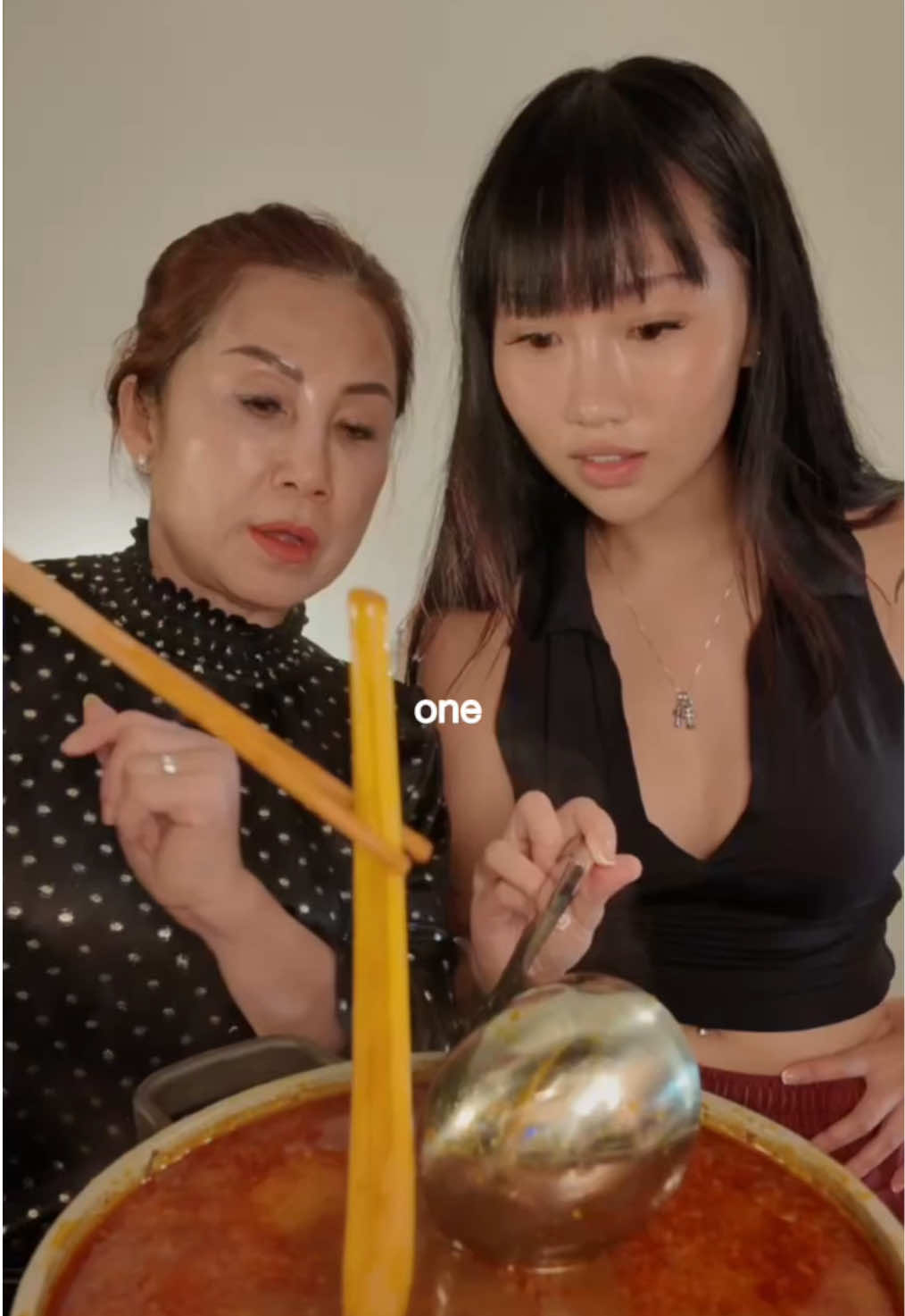 I wish my younger self felt this sooner  easy Bun Bò Huế recipe: 2 lbs beef shank 1 lb pork hock 1 pack Elephant Brand Bún Bò Huế seasoning 3 stalks lemongrass, smashed 1 ginger  1 onion  1 daikon green onion, garlic, shallots 1 tbsp shrimp/fish paste 2 tbsp fish sauce 1 pack round rice noodles (bún) Toppings: sliced brisket/pork, lime wedges, bean sprouts, herbs (mint, basil), chili oil 1. Simmer beef shank and pork hock with lemongrass until tender. 2. Add seasoning packet, shrimp/fish paste, and fish sauce to broth. 3. Cook noodles separately, then rinse. 4. Assemble bowls with noodles, sliced meats, and broth. 5. Top with fresh herbs, lime, bean sprouts & a drizzle of chili oil.