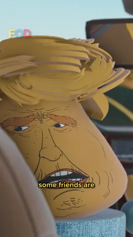 Every time Trump talks it feels like you're trapped in a car with him. . When Your Driver Won’t Stop Talking About The Dangers Of Wind Power (2019) . #comedy #animation #uber #lyft #greenenergy