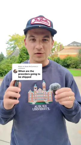 Replying to @Noah McCartney sooooooo pumped for Monday to get here.  #SmallBusiness #apparelbrand #entrepreneur #collegetraditions #college 