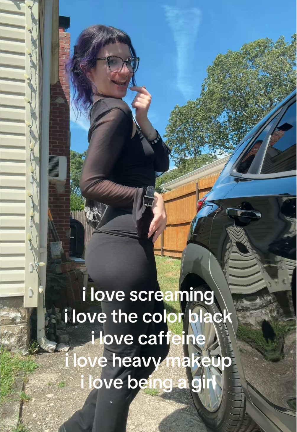new job suddenly the world is good again #alttiktok #altbaddie #piercings #emoqueen #fyp 