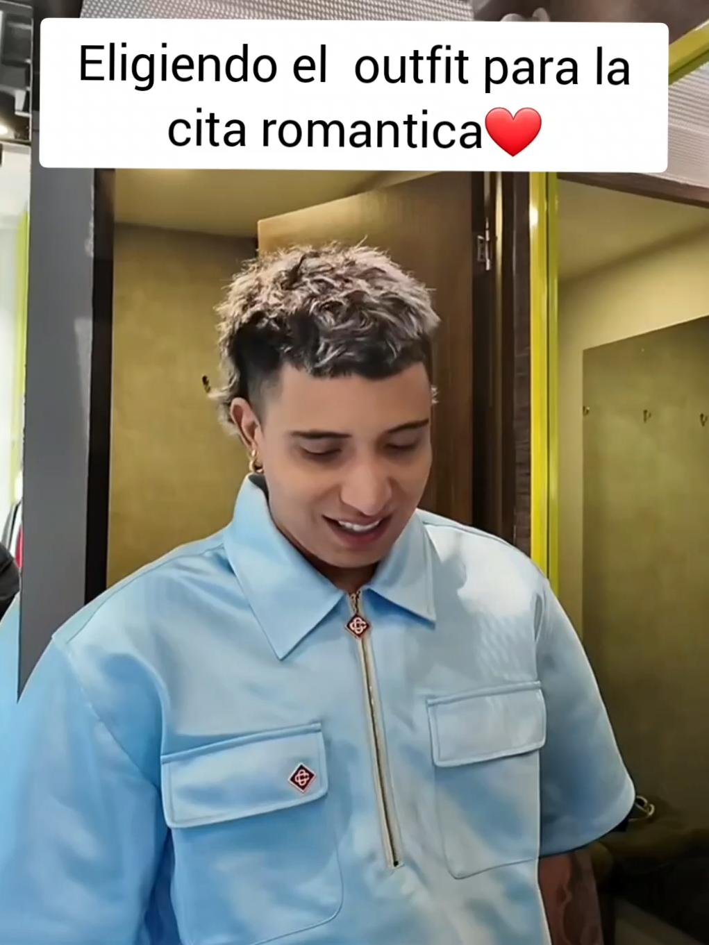 buscando algo elegante para la cita romantica con maria julissa #mrstiven #mariajulissa #amor #citaromantica