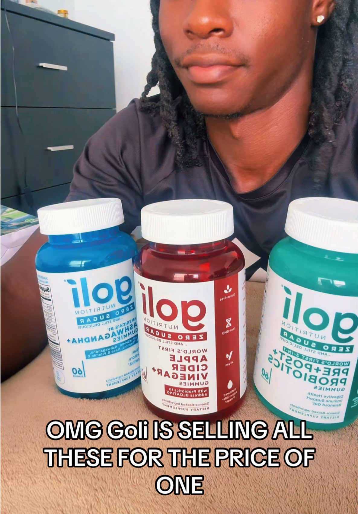 All 3 of these for the price of one! #goli #guthealth #digestivehealth #coloncancerawareness 