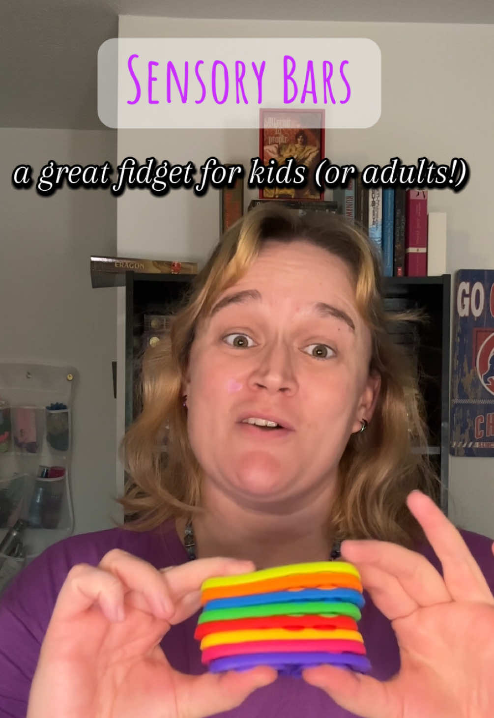 A cheap & easy way to stay focused! #fidget #sensorybar #teacher #adhd #fidgettoys 