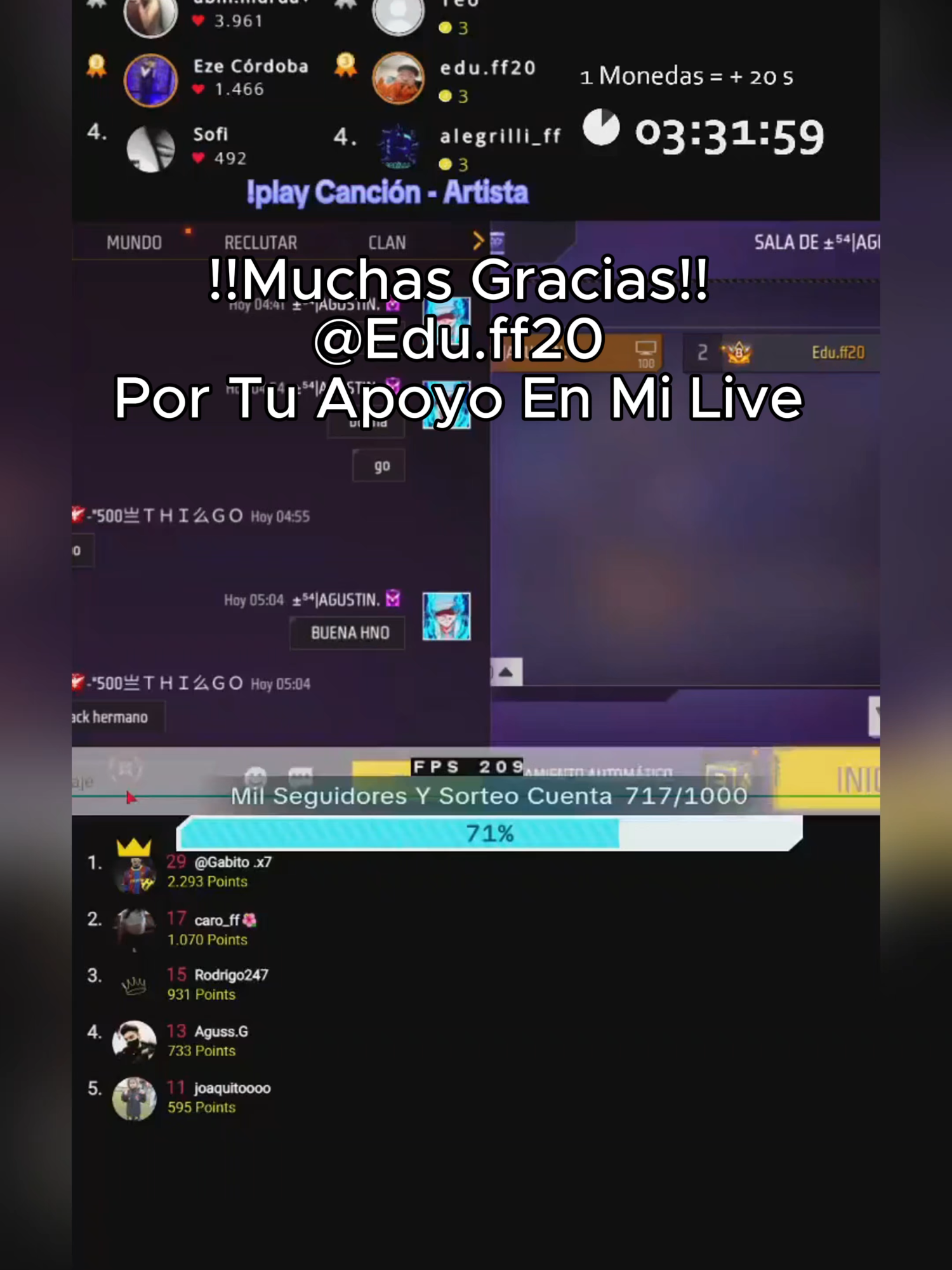@edu..ff20 ❤️👑Muchas Gracias De Corazon Hermano👑❤️ Al Ultimo Casi Lloroo Wuachooooo XD👑 #freefire_lover #free_fire #freefirethofficial #regalostiktok #capcut