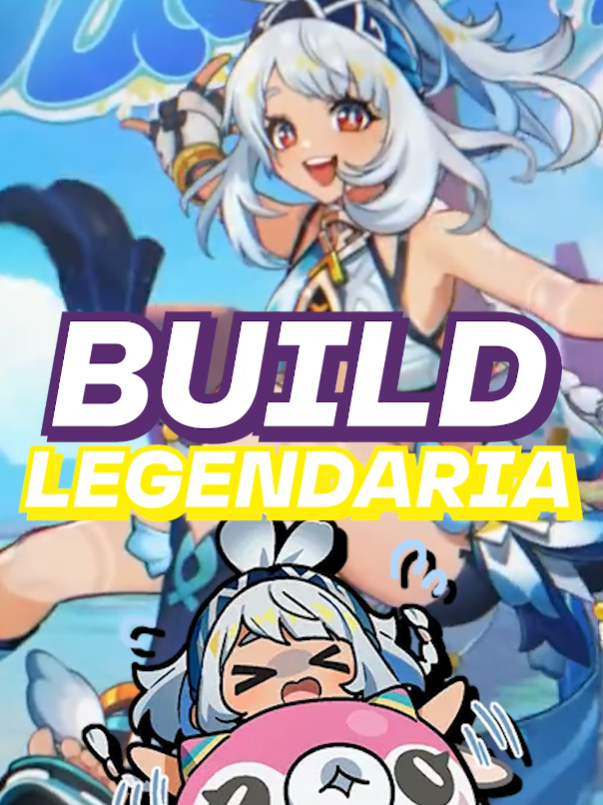 🦈 ¡BUILD LEGENDARIA DE MUALANI! 🌊 #mualani #genshin #gameplay #build #guia #tutorial #gamesandchill #genshintok