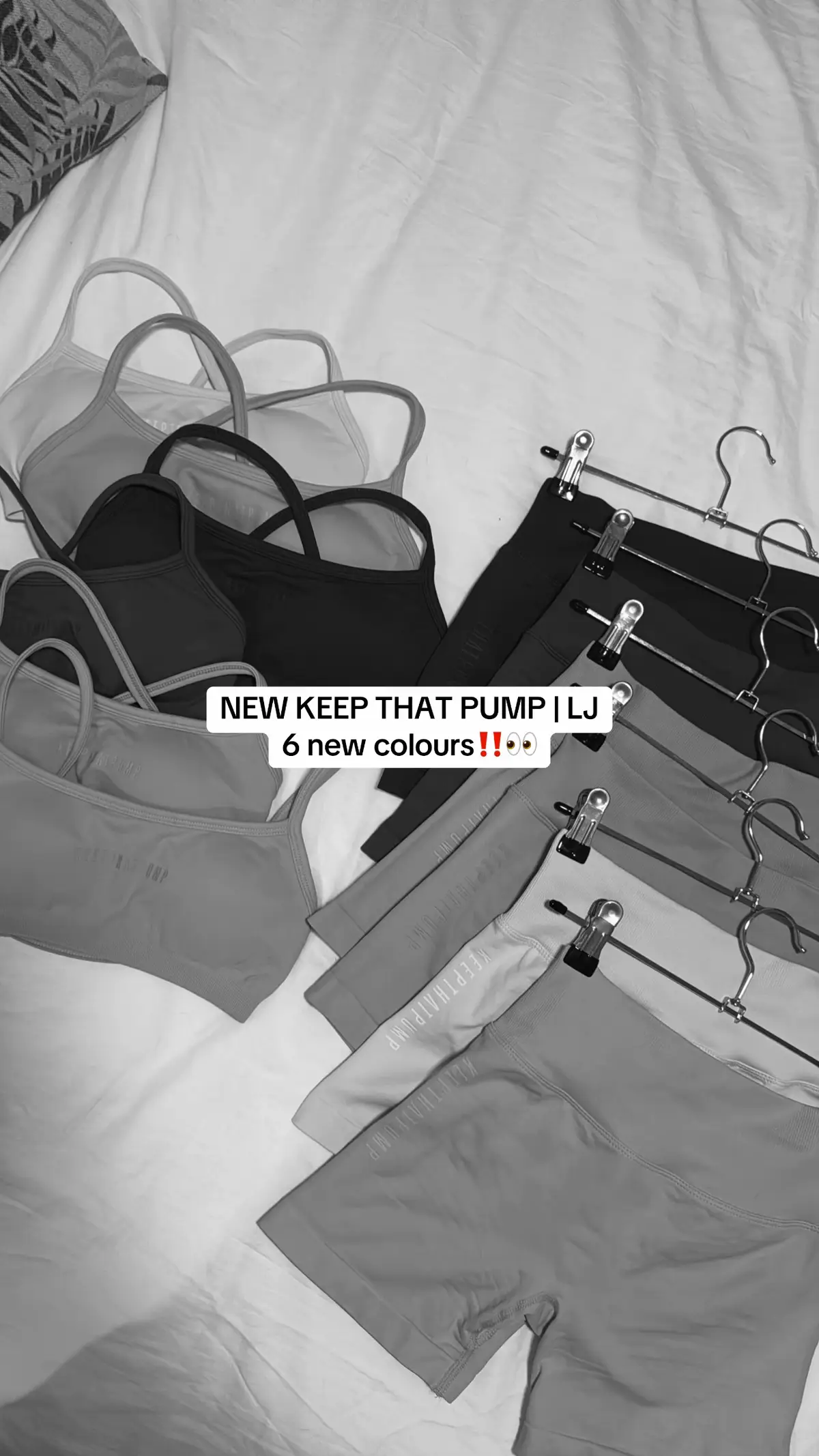 who’s ready for 6 new LJ | @KEEPTHATPUMP colours!? 😍 i’ll be posting daily colour reveals for you guys 🤍 don’t forget to use ‘GEMMA10’ when buying KTP to save & support me 🥰🛒✨ #keepthatpump #keepthatpumpathlete #gymgirl #gymmotivation #activewear #activewearhaul #GymTok #fyp 