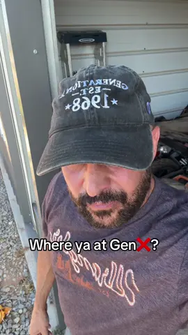Where are you at GenX?   Love my Generation ❌ people.  #gen❌ 