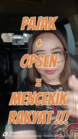 Pajak Kendaraan Bermotor Pajak kendaraan motor mencekik Rakyak, selain Pajak juga ada tambahan OPSEN Opsen adalah pungutan tambahan pajak yang besarannya ditentukan @banyuwangi_kab yaitu sebesar 66%😭 Pajak + Opsen = MENCEKIK RAKYAT❌ Wajar, jika saat ini RAKYAT MARAH😡 #pajak #pajaknaik #opsen #demo #banyuwangi @ipukfdani  @bapenda_banyuwangi  @bapendajatim  @khofifah.ip  @emildardak  @bapendajatim  @kemendagri  @lapor.maswapres  @gibran_rakabuming  @gerindra 