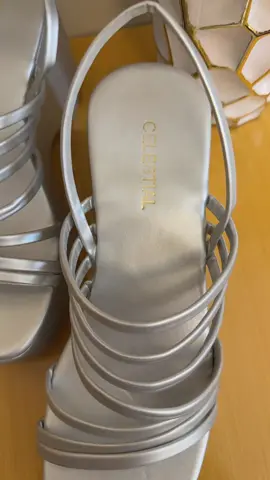✨Claudia Silver #celestialsandals #celestialsandalstiktok #footwear #fyp #supportlocal 