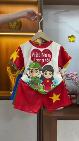 Combo 4 bộ bé yêu nước ,Việt Nam trong tôi#setbochobe #dotreem #thoitrangtreem #quockhanh2025 #xuhuongtiktok 