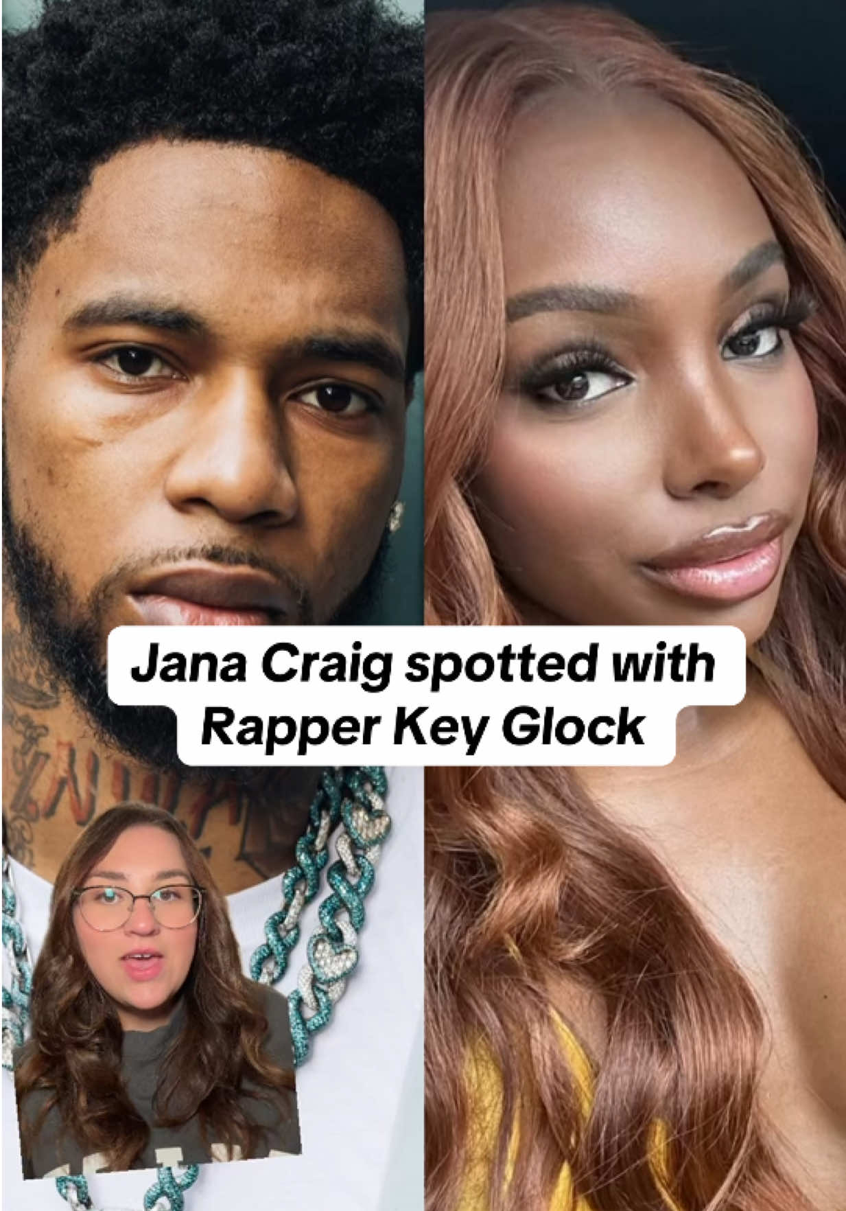 Jana spotted out in NY with a rapper 👀 #janacraig #loveislandusa #keyglock #realitytv #loveislandtea 
