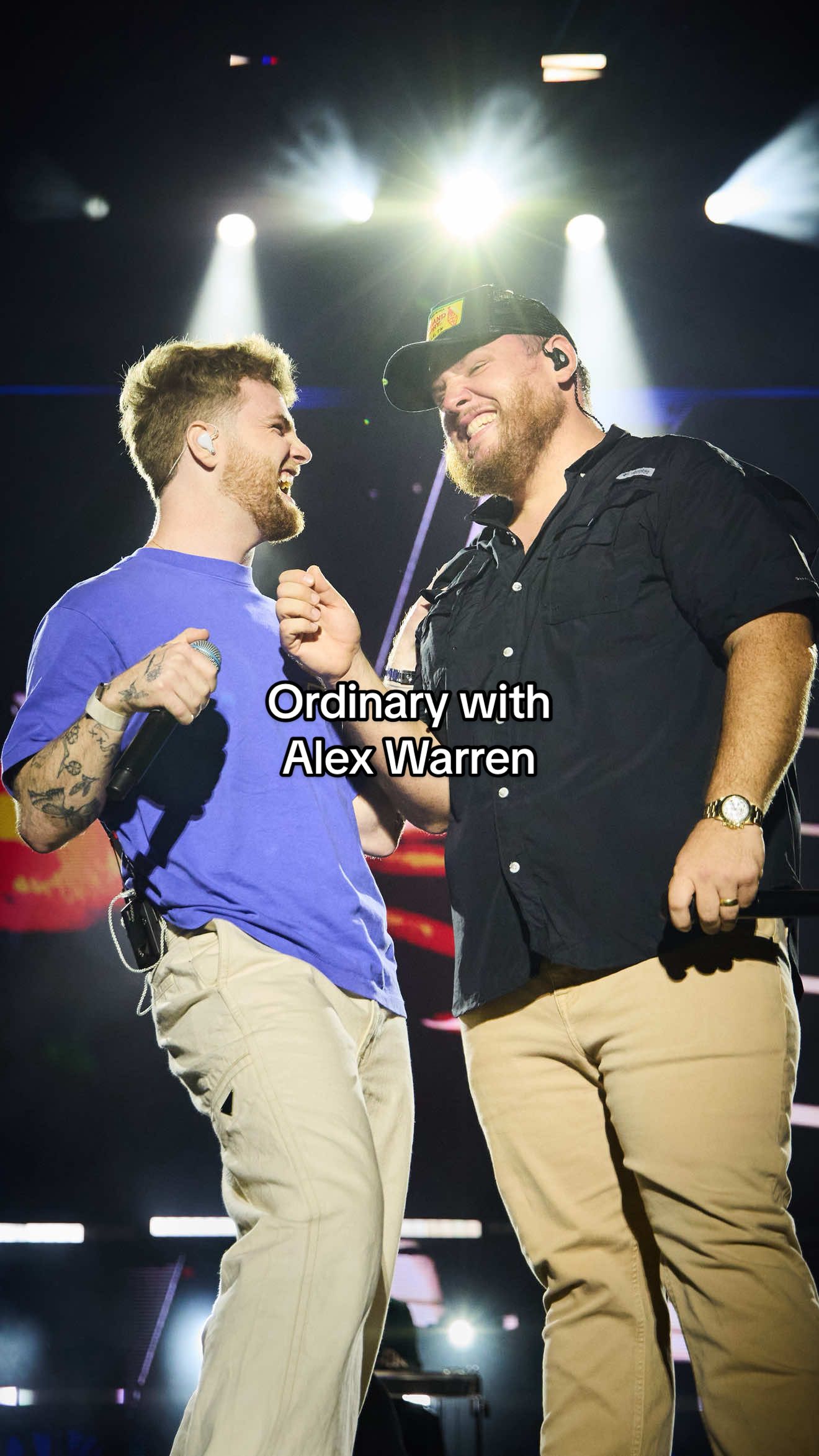 Ordinary with @Alex Warren out now! #newmusic #lollapalooza 