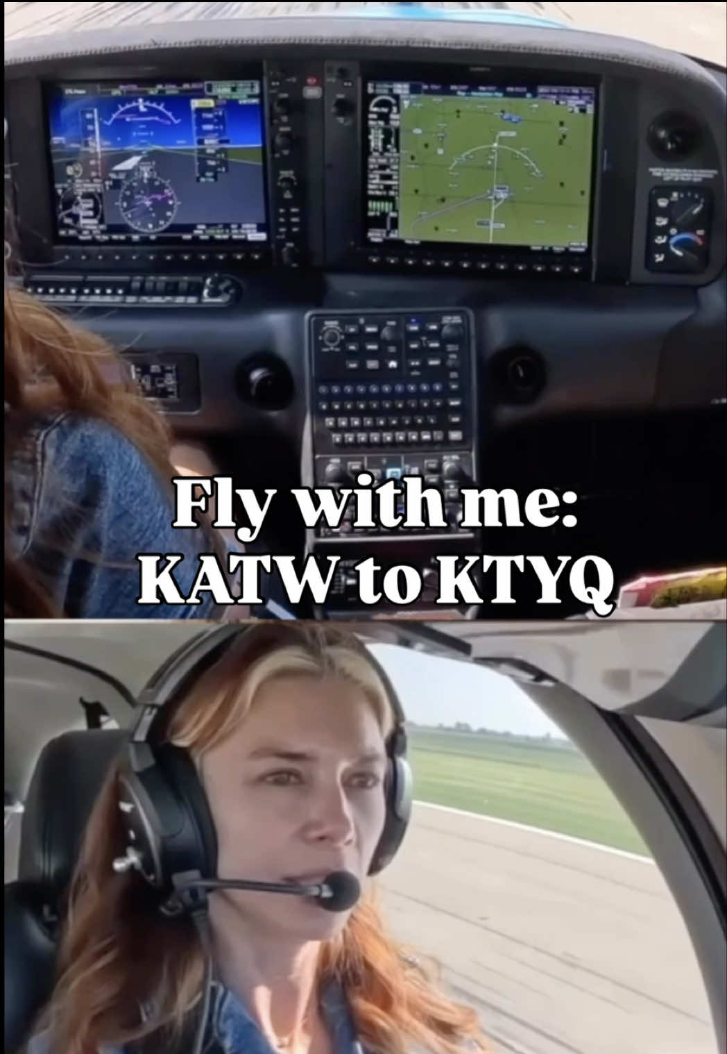 FULL VIDEO AT LINK IN BIO 🤍 Fly with me on chill lil adventure from Appleton (KATW) to Indianapolis (KTYQ) to see my friends in a show! #CirrusLife #generalaviation #Cirrus 