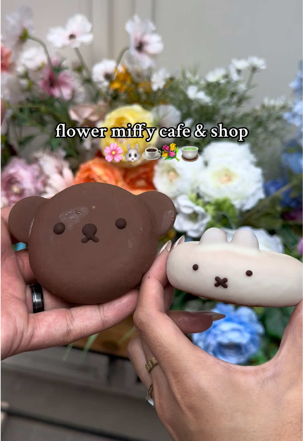 ❣️calling all miffy lovers❣️ flower miffy asakusa is the perfect spot for a little themed shopping & a sweet treat!!  we left with these cute miffy & boris donuts- it’s a small shop with a lot to see inside✨ 📍japan, T111-0034 tokyo, taito city, kaminarimon, 2 chome-19-7 相磯ビル 1F #miffy #flowermiffy #tokyo #japan #cafe 