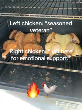 One chicken is for us. Guess who’s getting the other Bird? 😏😏😏 #grill #chicken #season #pelletsmoker #smoker  