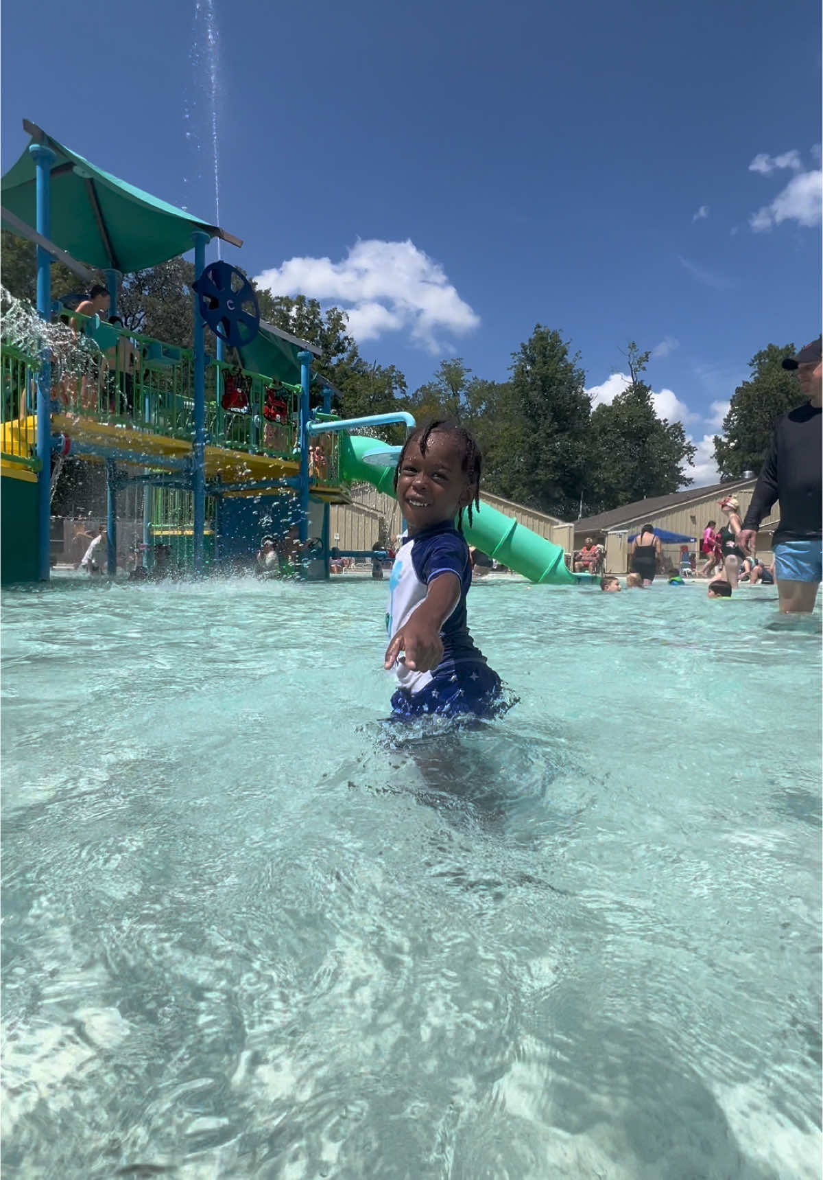Fun time at Pocahontas Aquatic Park! 