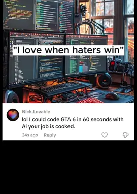 Vibe coding GTA 6 in 60 seconds. #ai #nocode #vibecode #gta6 #viral