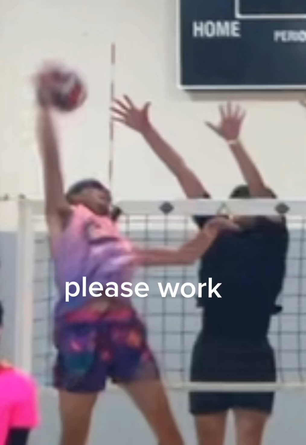 Bro has sunglasses on #volleyball #volleyballplayer #comedy #fail #haikyuu 