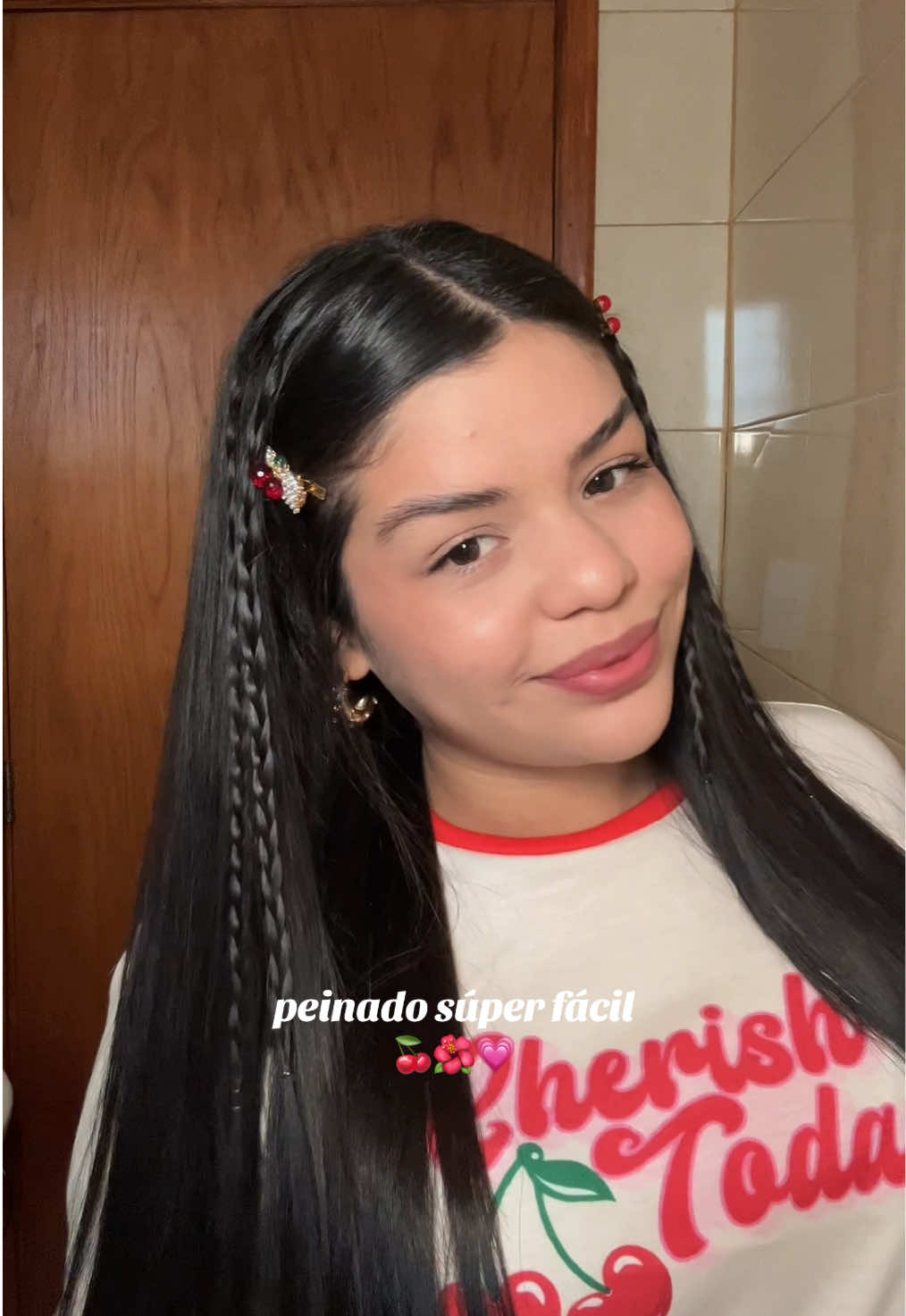 peinado más rápido que un peo💩✨ JAJAJA y hermoso con trenzas  #hairstyle #hairtutorial #peinadosfaciles #peinados 