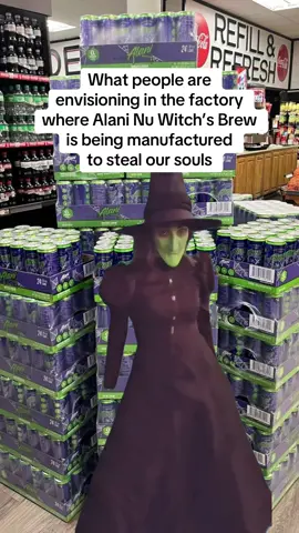 These people are really getting out of hand saying a tasty seasonal beverage is the work of the devil! 😂 #Witchesbrew #alaninu #halloween #witch #alani #energydrink