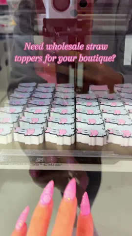 Your new bestie for all things cute and trendy! #wholesalestrawtoppers #strawtoppers #3dprinting #strawtopper #wildandgorgeoustransfers 